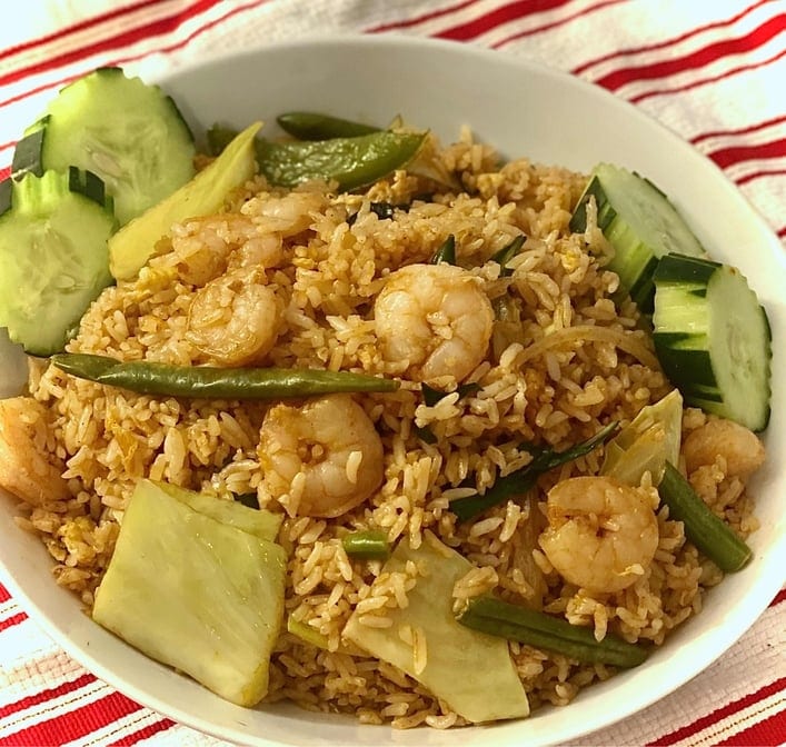 Basil Thai Fried Rice.